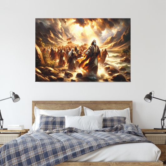 Mozes Canvas Afbeelding 4 (Insitu (Slaapkamer))