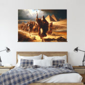 Mozes Canvas Afbeelding 6 (Insitu (Slaapkamer))