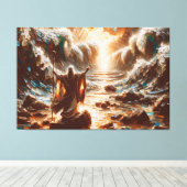 Mozes Canvas Afbeelding 7 (Insitu (Houten vloer))