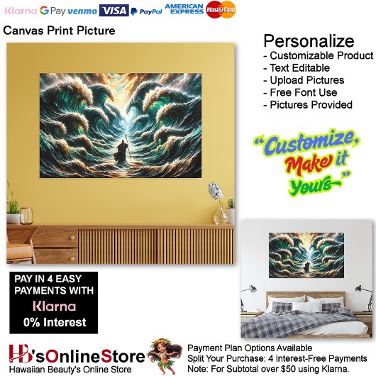 Mozes Canvas Afbeelding 8