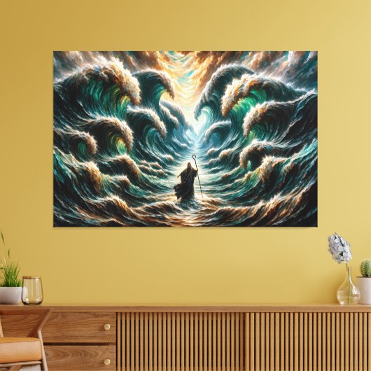 Mozes Canvas Afbeelding 8 (Insitu (Woonkamer))
