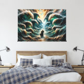 Mozes Canvas Afbeelding 8 (Insitu (Slaapkamer))