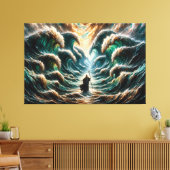 Mozes Canvas Afbeelding 8 Afdruk (Insitu (Woonkamer))