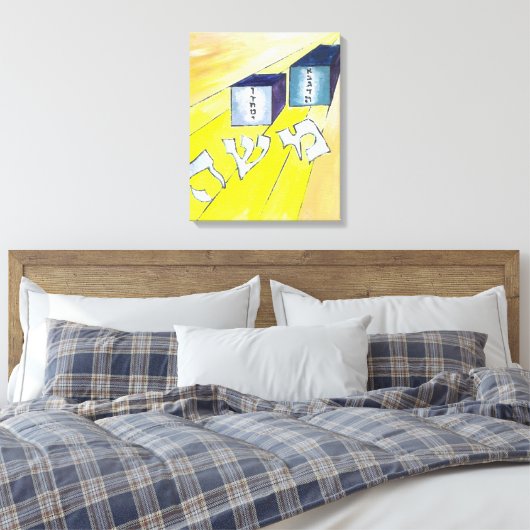 Mozes Canvas Afdruk (Insitu (Slaapkamer))