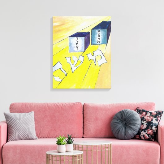 Mozes Canvas Afdruk (Insitu (Woonkamer))