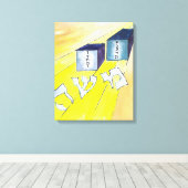 Mozes Canvas Afdruk (Insitu (Houten vloer))