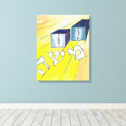 Mozes Canvas Afdruk (Insitu (Houten vloer))