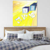 Mozes Canvas Afdruk (Insitu (Slaapkamer))