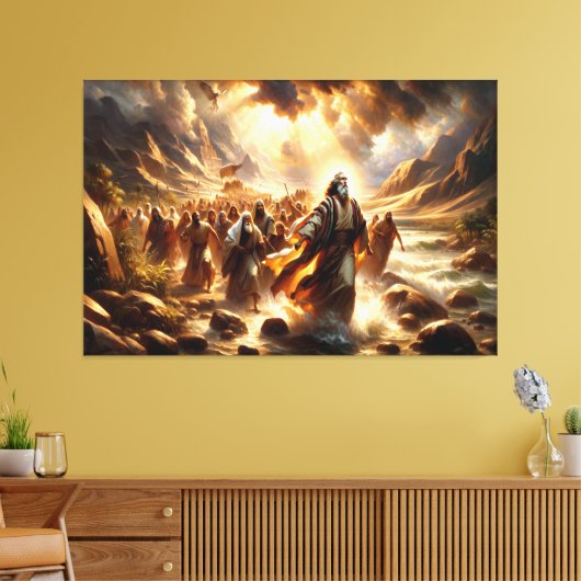 Mozes Canvas Print Afbeelding 4 (Insitu (Woonkamer))