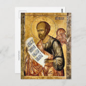 Mozes, de Profeet orthodoxe Christelijke icoon Briefkaart (Voorkant / Achterkant)
