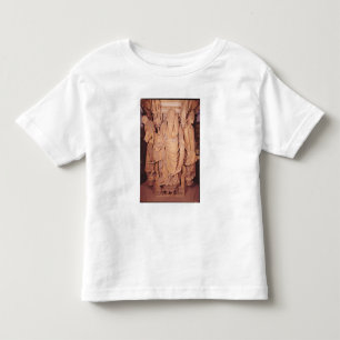 Mozes, detail van het zeshoekige voetstuk kinder shirts