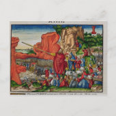 Mozes die het Rode Zee oversteken Briefkaart (Voorkant)