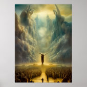 Mozes die het water scheiden poster (Voorkant)