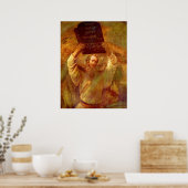 Mozes en de 10 geboden poster (Keuken)