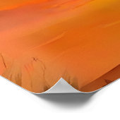 Mozes en de brandende Struik Poster (Hoek)