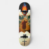 Mozes en de Rode Zee Persoonlijk Skateboard (Voorkant)