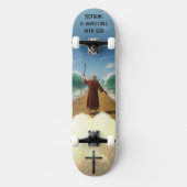 Mozes en de Rode Zee Persoonlijk Skateboard (Voorkant)