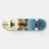 Mozes en de Rode Zee Persoonlijk Skateboard (Horizontaal)