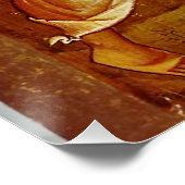 Mozes en de Struik orthodoxe Christelijke icoon Perfect Poster (Hoek)