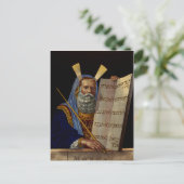 Mozes en de Tafelen van de Wet Kunst Briefkaart (Staand voorkant)