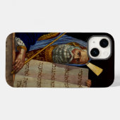 Mozes en de Tafelen van de Wet Kunst Case-Mate iPhone Case (Achterkant (horizontaal))
