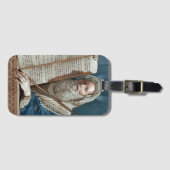 Mozes en de tien geboden bagagelabel (Voorkant (horizontaal))