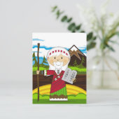Mozes en de Tien Geboden Briefkaart (Staand voorkant)