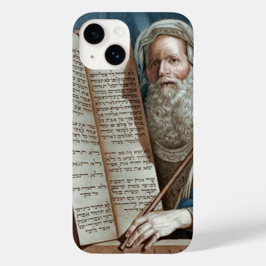Mozes en de tien geboden Case-Mate iPhone case (Achterkant)
