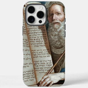 Mozes en de tien geboden iPhone 16 pro max hoesje