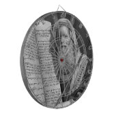 Mozes en de tien geboden dartbord (Voorkant Links)