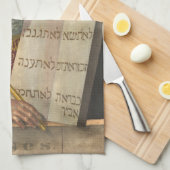 "Mozes en de Tien Geboden" keukenhanddoek (Quarter Fold)