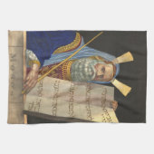 "Mozes en de Tien Geboden" keukenhanddoek (Horizontaal)