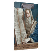 Mozes en de tien geboden klembord (Rechts)