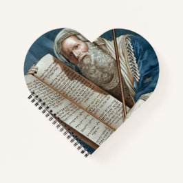 Mozes en de tien geboden notitieboek