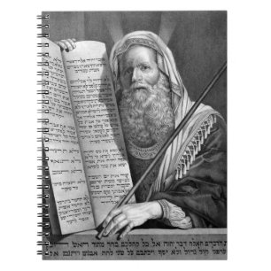 Mozes en de tien geboden notitieboek