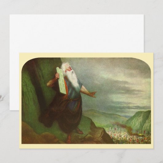 Mozes en de Tien Geboden, Oude Religie (Voorkant / Achterkant)