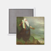 Mozes en de Tien Geboden, Oude Religie Magneet (Voorkant / Achterkant)
