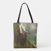 Mozes en de Tien Geboden, Oude Religie Tote Bag (Achterkant)