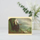 Mozes en de Tien Geboden, religie Briefkaart (Staand voorkant)