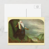Mozes en de Tien Geboden, religie Briefkaart (Voorkant / Achterkant)