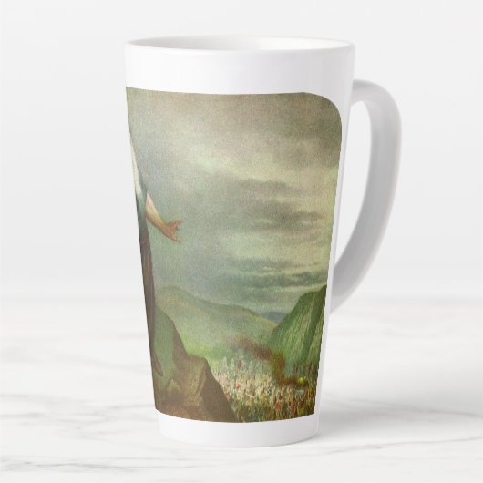 Mozes en de Tien Geboden,  religie Latte Mok (Rechterhoek)