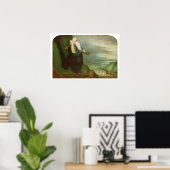 Mozes en de Tien Geboden,  religie Poster (Thuiskantoor)