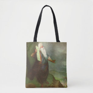 Mozes en de Tien Geboden,  religie Tote Bag