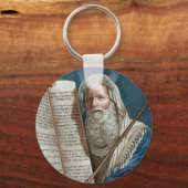 Mozes en de tien geboden sleutelhanger (Voorkant)