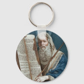 Mozes en de tien geboden sleutelhanger (Achterkant)