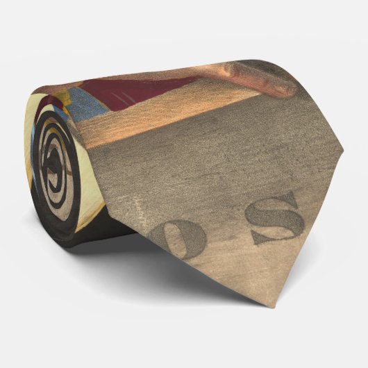 "Mozes en de tien geboden" stropdas (Opgerold)