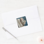 Mozes en de tien geboden vierkante sticker (Envelop)