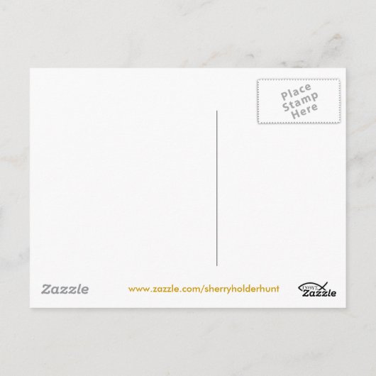 Mozes in een Briefkaart van een mandje (Achterkant)