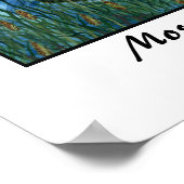 Mozes in een mandje afdrukken - Gepersonaliseerd Poster (Hoek)