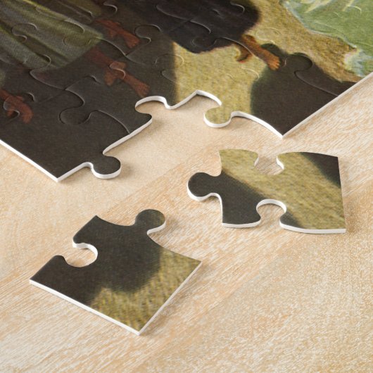 Mozes kruising van het Rode Zee,  religie Legpuzzel (Zijkant)